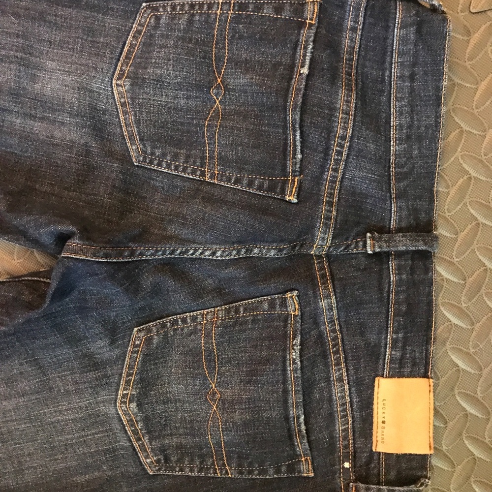NWOT lucky sweet & straight dark denims - Picture 6 of 7
